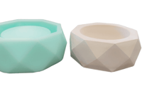 قالب سيليكون سخان او حوض زراعة بشكل مميز