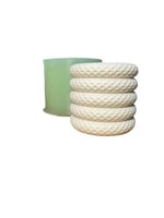 قالب سيليكون وعاء شمع صغير