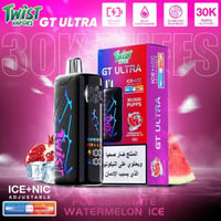 Pomegranate watermelon ice