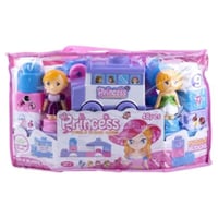 مكعبات الأميرة مع سيارة