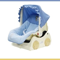 شيال للأطفال مع قاعدة بهزاز (ماما لوف)