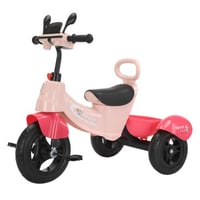 دراجة ثلاثة عجل بسلة خلفية