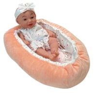 دمية بيبي دول مع سرير