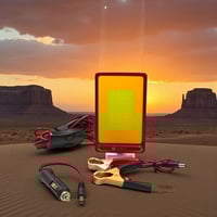 اضائة البر LED كريمي ابيض مع فاصل