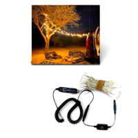 عقد اضاءة البر والمنزل 10 متر