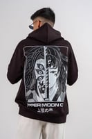 هودي اسود بتصميم شخصية "القمر العلوي الأول" كوكوشي...