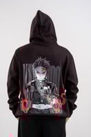 هودي أبيض بتصميم شخصية جون – من أنمي Hunter x Hunt...