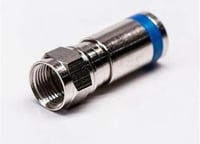 قابس برغي موصل من النوع F لكابل RG6