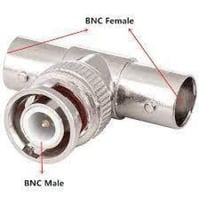 محول BNC ذكر إلى أنثى مزدوج (BNC-071)