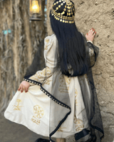 فستان بناتي يوم التأسيس