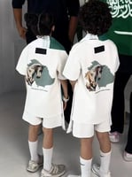 طقم اليوم الوطني تيشرت + شورت