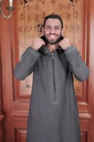 ثوب مغربي شتوي فاخر