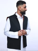 سديري جوخ اسود - بني