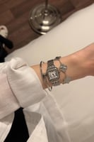 تنسيق ساعه مع اساور فاخرة