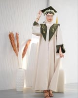 عبايات تخرج 2025 قماش كريب ياباني