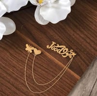 بروش اطفال بالاسم معا قلب وفراشه