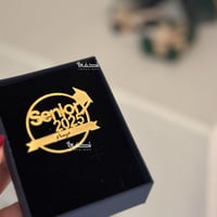 بروش تخرج فخم بالاسم والتاريخ 2025