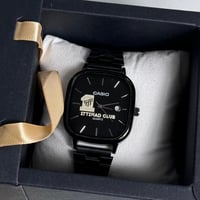 ساعة اسود بشعار الاتحاد