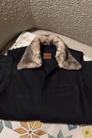 سديري فرو اسود شتوي رجالي فخم