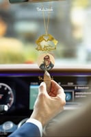 تعليقة سيارة ايد ماسكين بعض مع استودعتك الله مع رس...