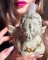 سلسال رقبة بالاسم والزركون