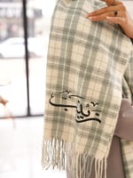 شال شتوي بالإسم