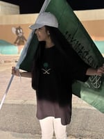 تيشرت سيفين ونخلة اسود