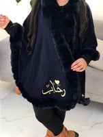 شال نسائي جميل شتوي