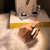 خاتم نسائي بالاسم حجر الماربل