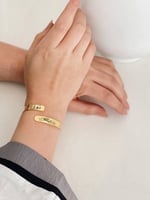 اسوارة ماسكين يد بعض بالاسم و العبارة - تحفة