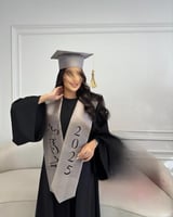 عباية تخرج 2025 لون أسود