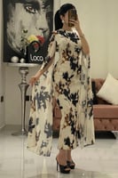 فستان سهره خامه طبي مطرز