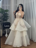 فستان سهره بتصميم راقي