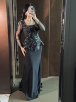 فستان سهره راقي باكمام