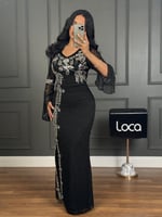 فستان سهره اسود