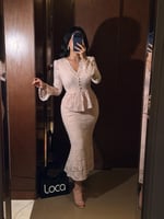 فستان بتصميم ناعم من لوكا