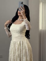 فستان ناعم دانتيل