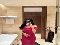 فستان ناعم توب مميز بقصة لف انيقة