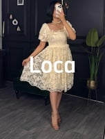 فستان ناعم قصير