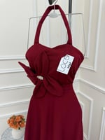 فستان سهره احمر