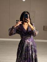 فستان ناعم وراقي