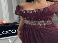 فستان سهره تصميم راقي بلونين