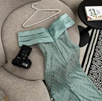 فستان سهره فخم اوف شولدر