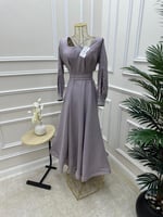 جلابية مميزه بلون موف