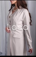 طقم بدله وبنطلون مع جاكيت باللون البيج