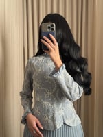 فستان ناعم سماوي