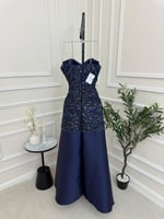 فستان سهره بتطريز فخم من لوكا فاشن