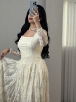 فستان ناعم دانتيل