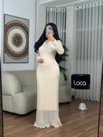 فستان ناعم دانتيل