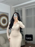 فستان ناعم دانتيل